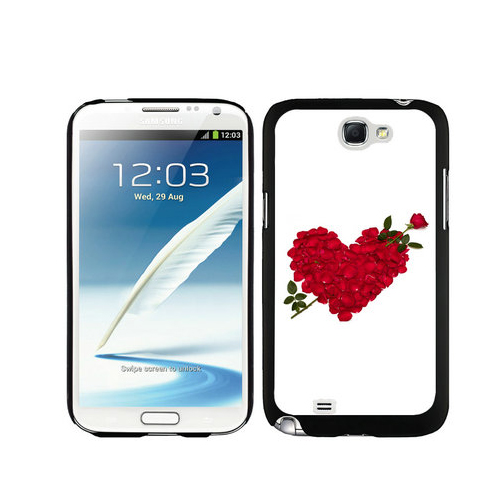 Valentine Rose Love Samsung Galaxy Note 2 Cases DMP